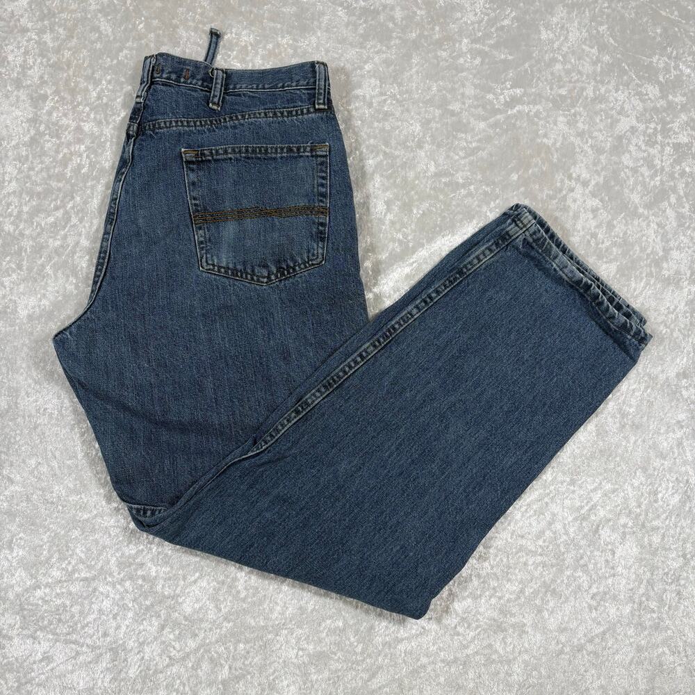 Baileys PT. Blue Denim Jeans Distressed 36x34